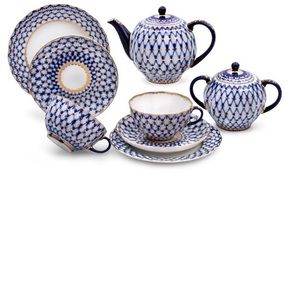 COPY - Lomonosov Design 22 pc Russian Tea Cup Set,